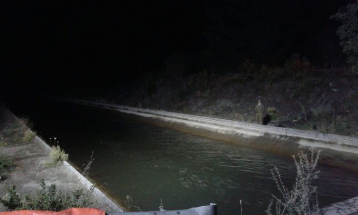 Dos muertos por inmersión en canal deja accidente de tránsito en ruta Los Ángeles-Tucapel