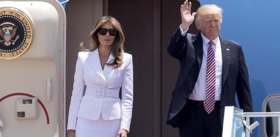 Melania Trump protagoniza nuevo desaire hacia su marido en Israel