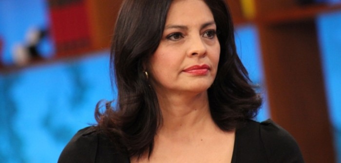 Entre golpes y empujones: Tatiana Merino llegó a Chile para hablar sobre Álvaro Salas