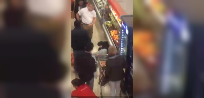 Cliente acusó agresión de empleado de supermercado en Viña del Mar: video muestra el hecho