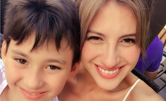 Ahora fue su turno: este es el llamativo cambio de look del hijo de Karen Bejarano