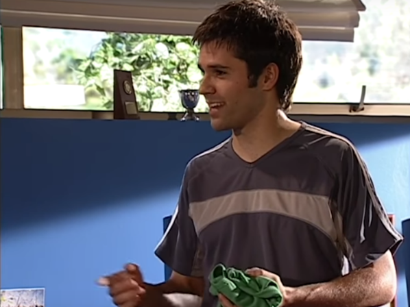 Horton en su debut en 'Amor en Tiempo Récord' | TVN