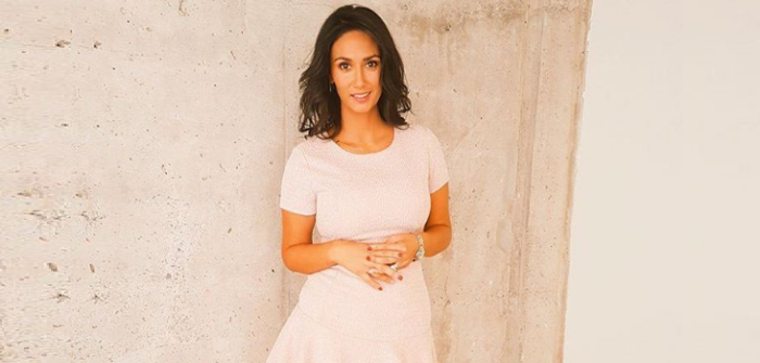 Así de linda se veía Pascuala en su bautizo: hija de Pamela Díaz se lució en redes