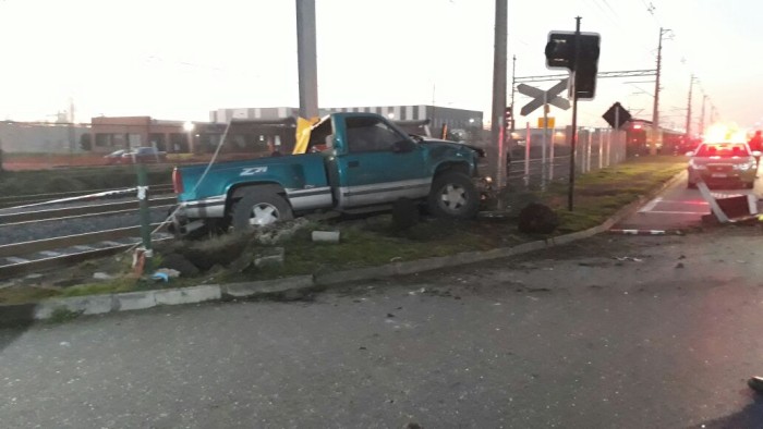 Un muerto deja colisión de Biotrén con camión en San Pedro de la Paz