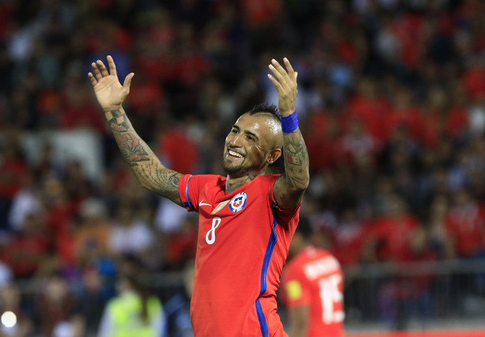 Arturo Vidal compartió tierna fotografía del estado de embarazo de su esposa