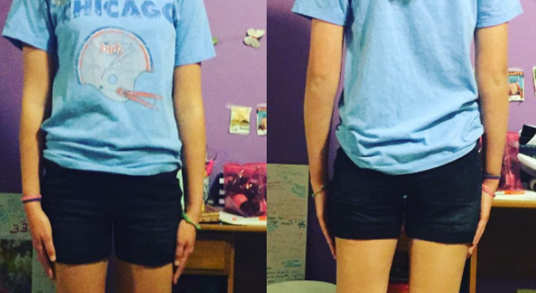 La ácida respuesta de una madre cuya hija fue reprendida por su ropa en la escuela