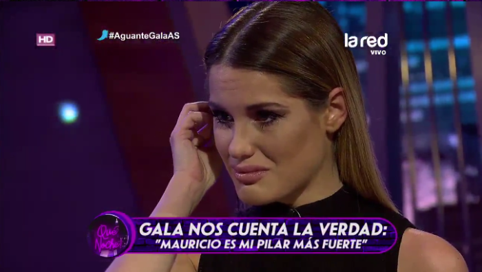 Gala señaló entre lágrimas que dejará Chile y transparentó supuesto quiebre con Isla