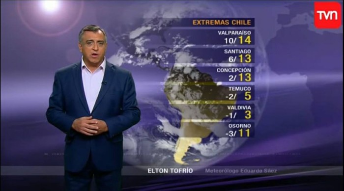 Televidentes notan divertidos cambios en los nombres de los meteorólogos de 'TV Tiempo'