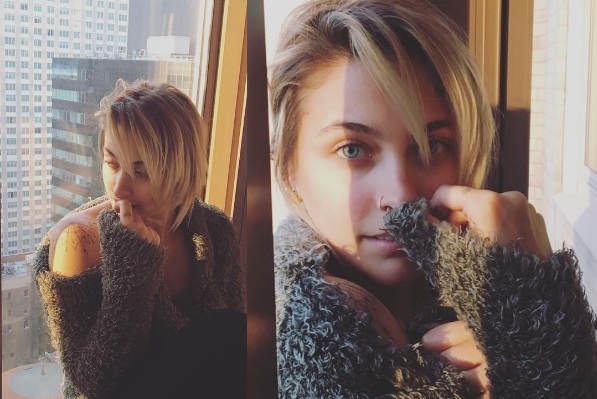 Hija de Michael Jackson defendió la desnudez con foto en topless y potente mensaje