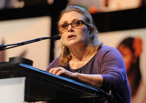 Autopsia de Carrie Fisher arrojó consumo de 