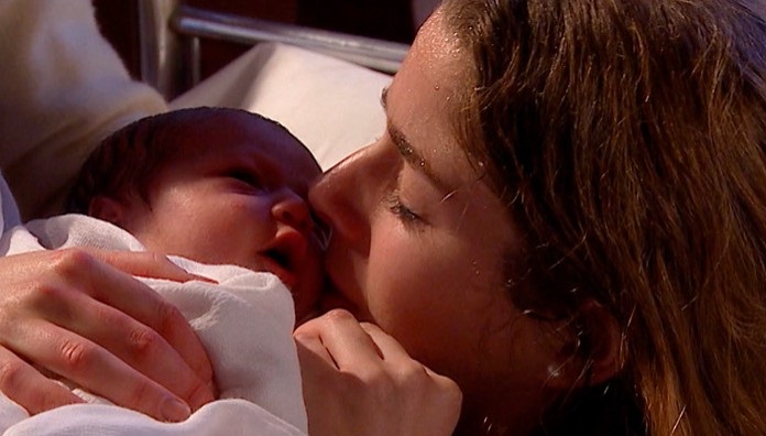 Mariana Di Girólamo y su difícil escena del parto en Perdona Nuestros Pecados