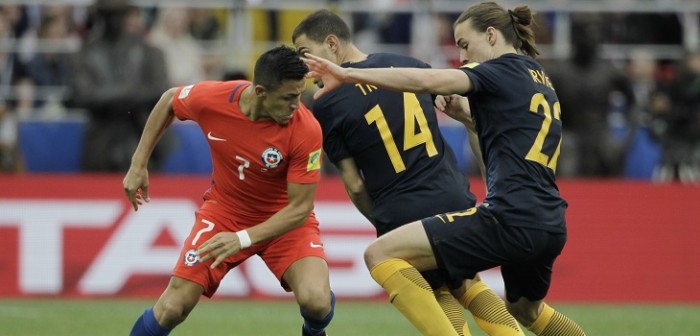 La curiosa prenda de jugador australiano que no pasó desapercibida entre televidentes