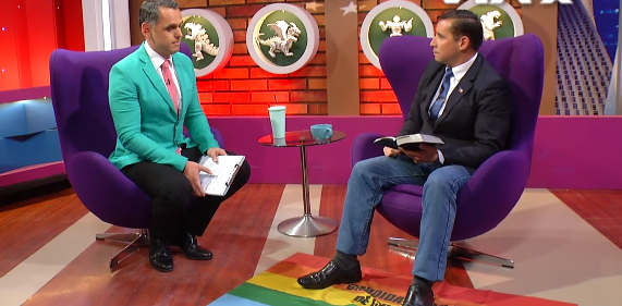 El error en la bandera LGBTI que usó el pastor Soto en El Interruptor: era la de Cusco