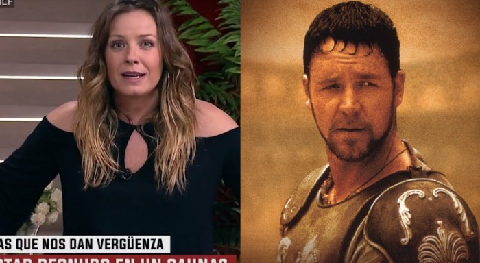 El hilarante y vergonzoso episodio que vivió Claudia Conserva con productor de 'Gladiador'