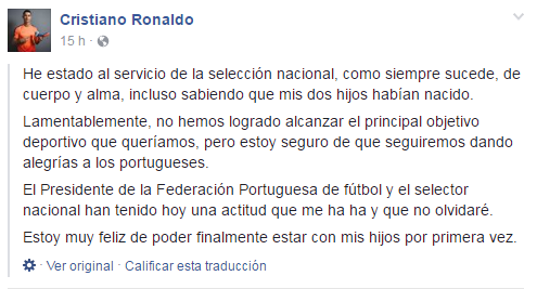 Facebook | Cristiano Ronaldo
