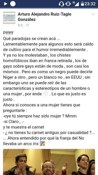 Arturo Ruiz-Tagle | Facebook