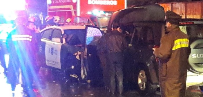 En estado grave permanece uniformada tras accidente que dejó dos muertos en Valparaíso