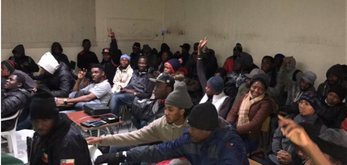 Comunidad haitiana tuvo eufórica reacción ante el gol de 'la Roja' frente a Alemania