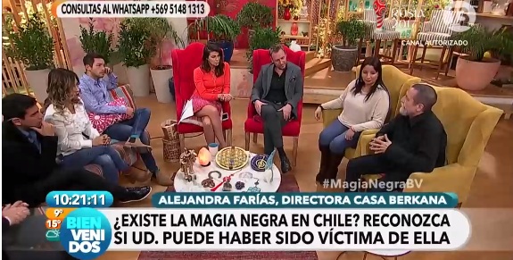 Martín Cárcamo reveló en Bienvenidos 'escalofriante' episodio de magia negra que vivió