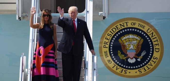 Melania Trump atrapada en su residencia por las manifestaciones anti-G20