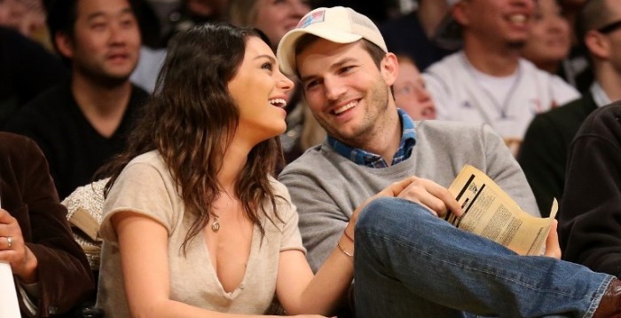 Familia feliz: Ashton Kutcher y Mila Kunis muestran por primera vez a sus hijos en público