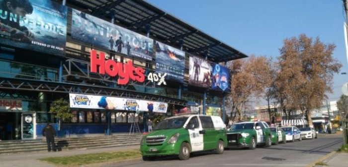 11 lesionados dejó caída de ascensor en cine Hoyts de La Reina