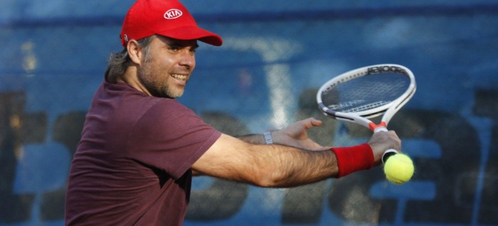 Fernando González logró su primer triunfo en el dobles de veteranos en Wimbledon