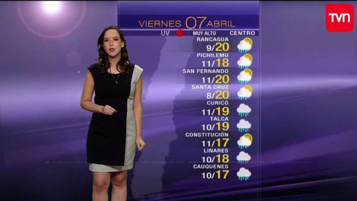 Chica de 'El Tiempo' de TVN sufre delicada enfermedad a sus siete meses de embarazo