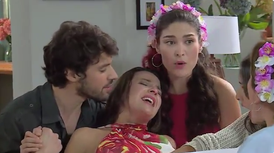 Las bromas que dejó curiosa escena del parto de Gloria en 'Amanda'