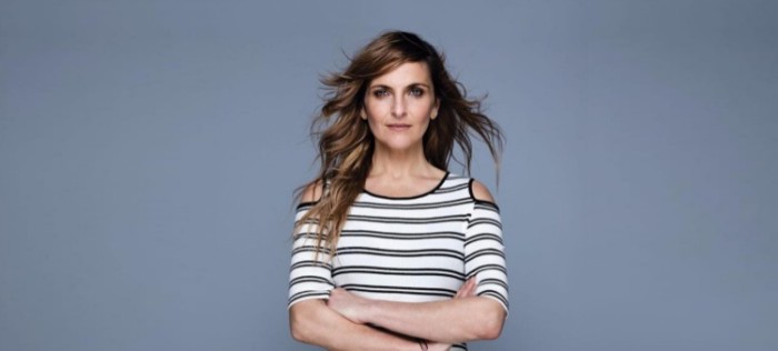 Actriz Antonia Zegers acaparó miradas con elegante vestido en Premios Platino en Madrid