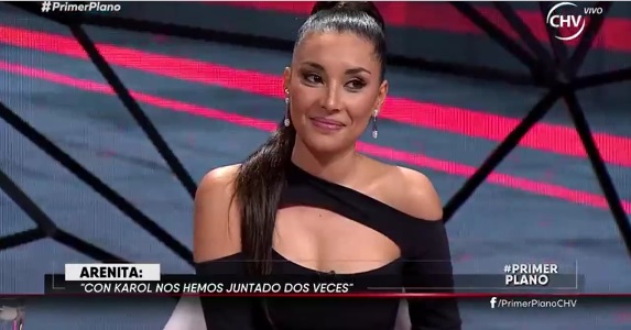Arenita reveló inédito encuentro con Karol Lucero hace unos meses: terminaron besándose