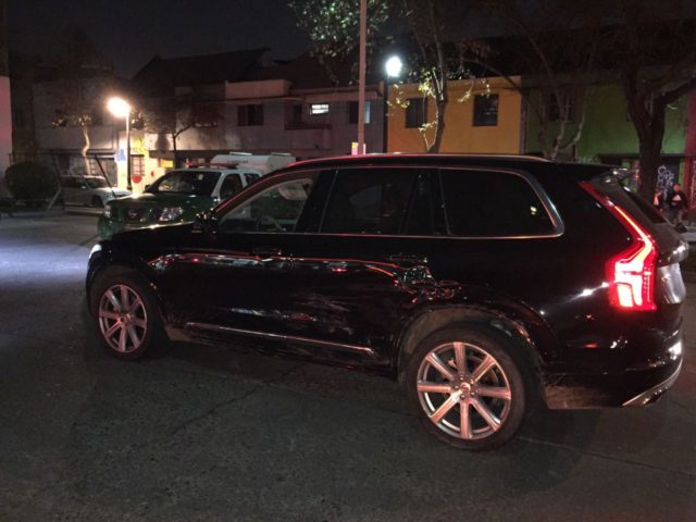 Lujoso automóvil robado en portonazo a alto ejecutivo de CHV es recuperado