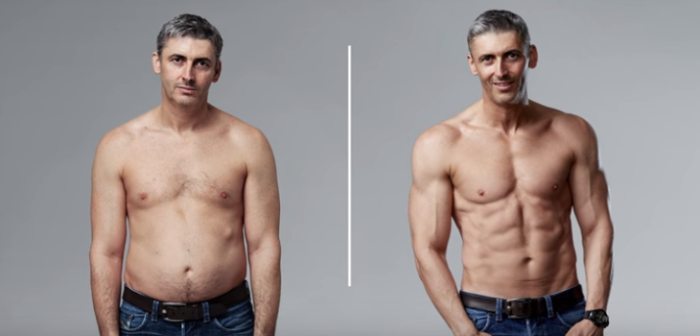 Sujeto de 42 años se somete a duro entrenamiento de 12 semanas: el resultado es increíble