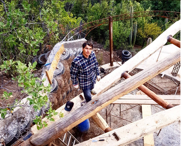 Va tomando forma: Pangal Andrade comparte nuevos adelantos de su casa en Cajón del Maipo