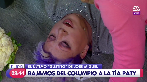 Mega corta transmisión del 'Mucho Gusto' tras dura caída de Paty Maldonado desde columpio