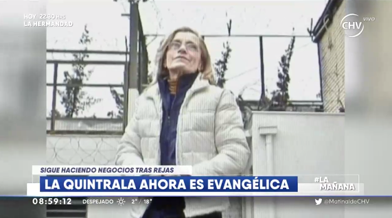'Quintrala' dio un vuelco a su vida tras las rejas: profesa la religión evangélica