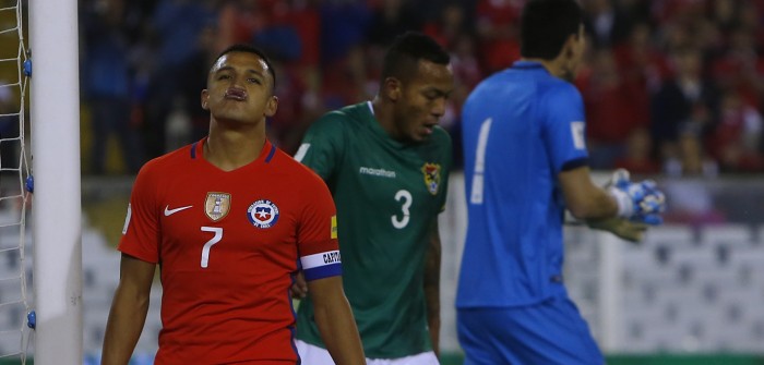 Estos son los jugadores de la 'Roja' en riesgo de perderse duelo frente a Bolivia