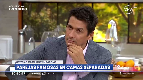 Marcela Vacarezza reveló graciosas intimidades de Rafa Araneda en matinal La Mañana