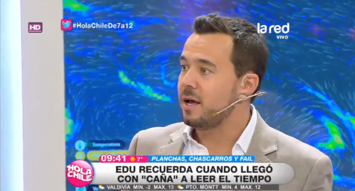 Eduardo de la Iglesia reveló tremendo chascarro en Canal 13: condujo ebrio 'El Tiempo'
