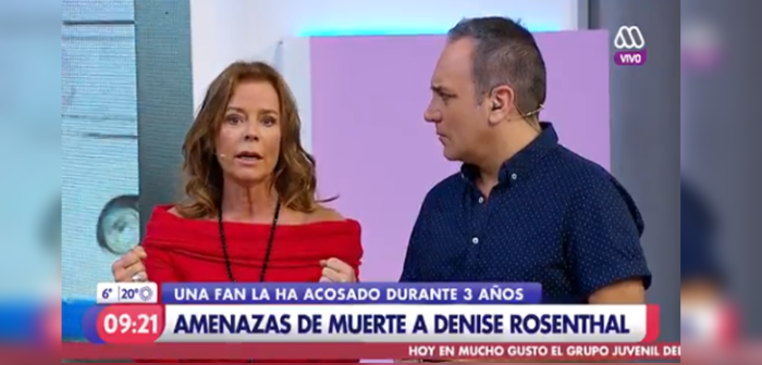 Katherine Salosny recordó perturbador episodio de acoso que sufrió de parte de fanático