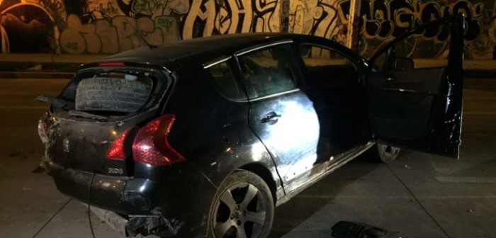 De película: persecución policial terminó con balazos y dos hombres detenidos