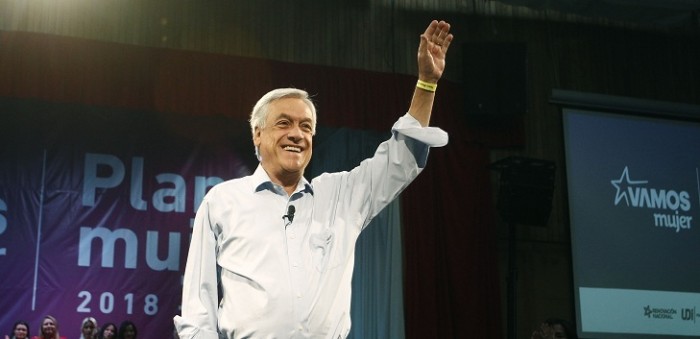 La divertida zumba con la que Sebastián Piñera sorprendió en Copiapó