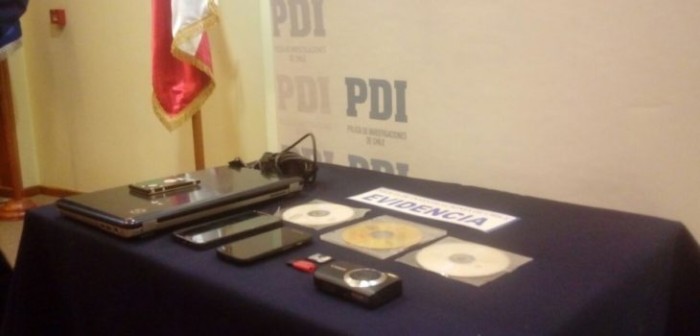 Hombre fue detenido acusado de almacenar y distribuir pornografía infantil en Los Muermos