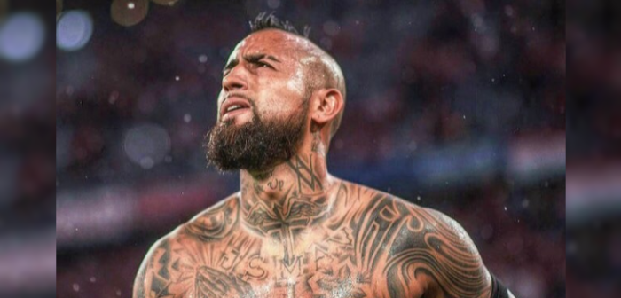 Arturo Vidal está 'listo para la batalla' y lo probó con destapada fotografía en Instagram