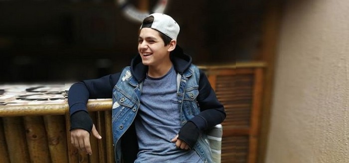 Oliver Borner, joven actor de 