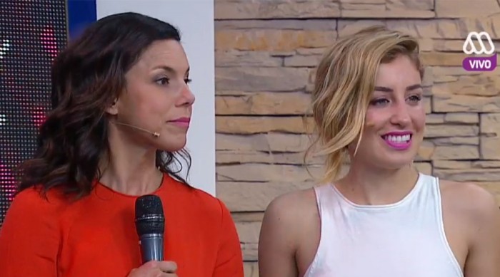 Catalina Edwards se lució cantando en Mucho Gusto: sus compañeros destacaron su talento