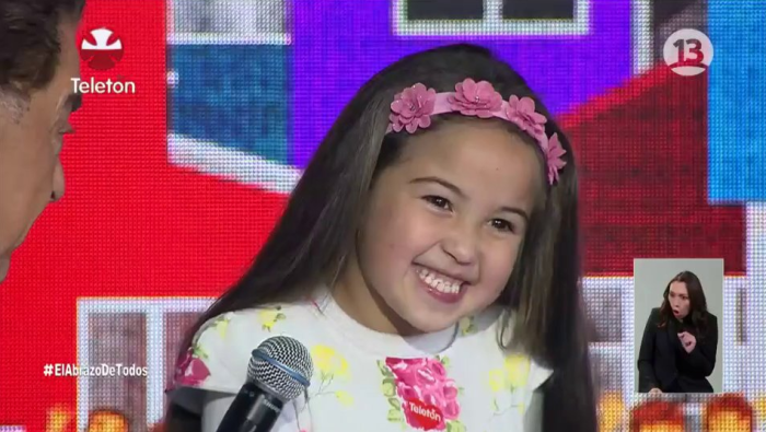 Teletón 2017 ya tiene nueva embajadora: esta es la historia de la pequeña Amylee Oliva