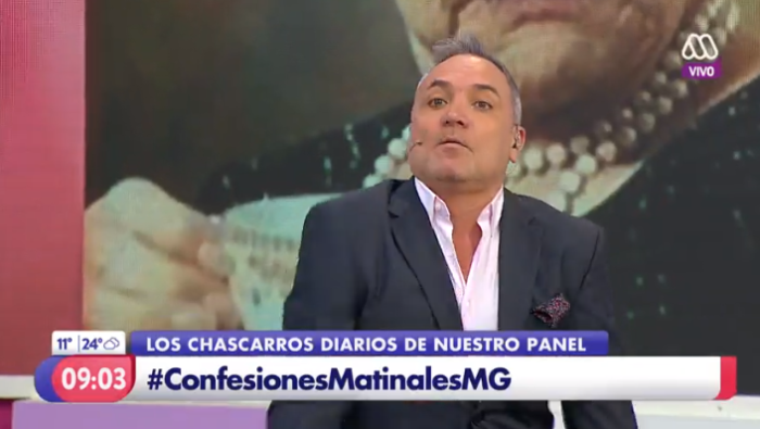 Caída de Luis Jara en 'Mucho Gusto' desató risas entre los panelistas del matinal