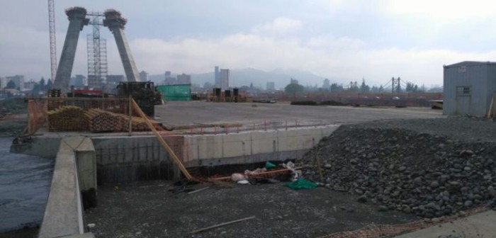En Temuco: Obras del puente Treng Treng Kay Kay están paralizadas desde Fiestas Patrias