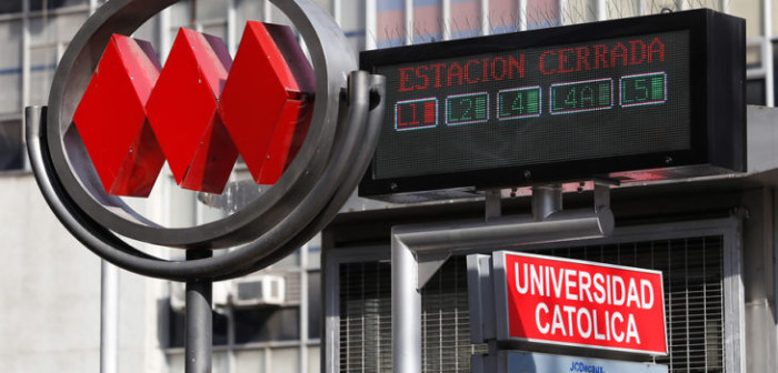 Joven fugada del Sename obligó a Metro a suspender su servicio: había bajado a las vías